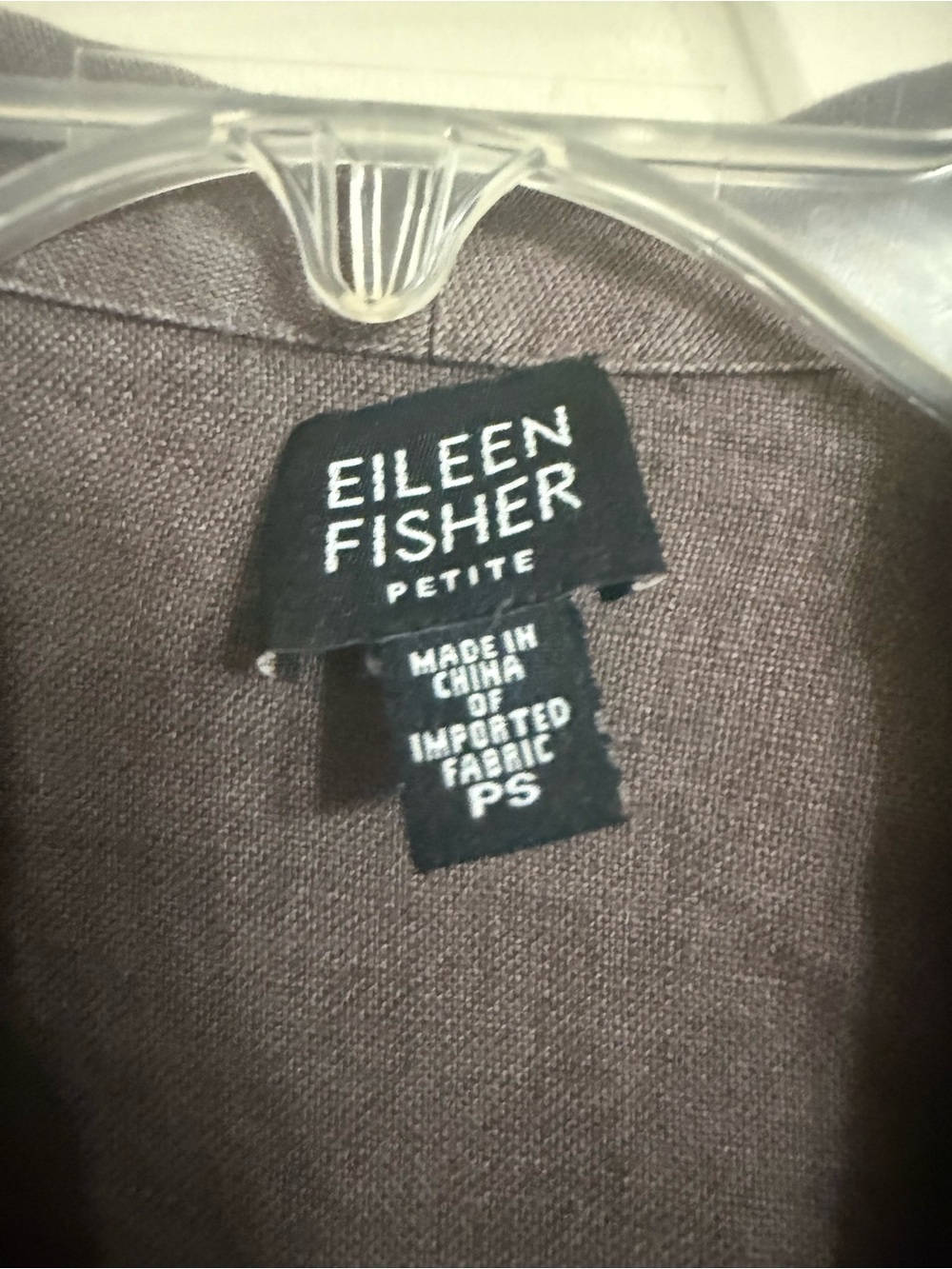 Eileen Fisher Small P 100% Irish Linen Crinkle Pant Suit Lagenlook Artsy Boho - Picture 4 of 9